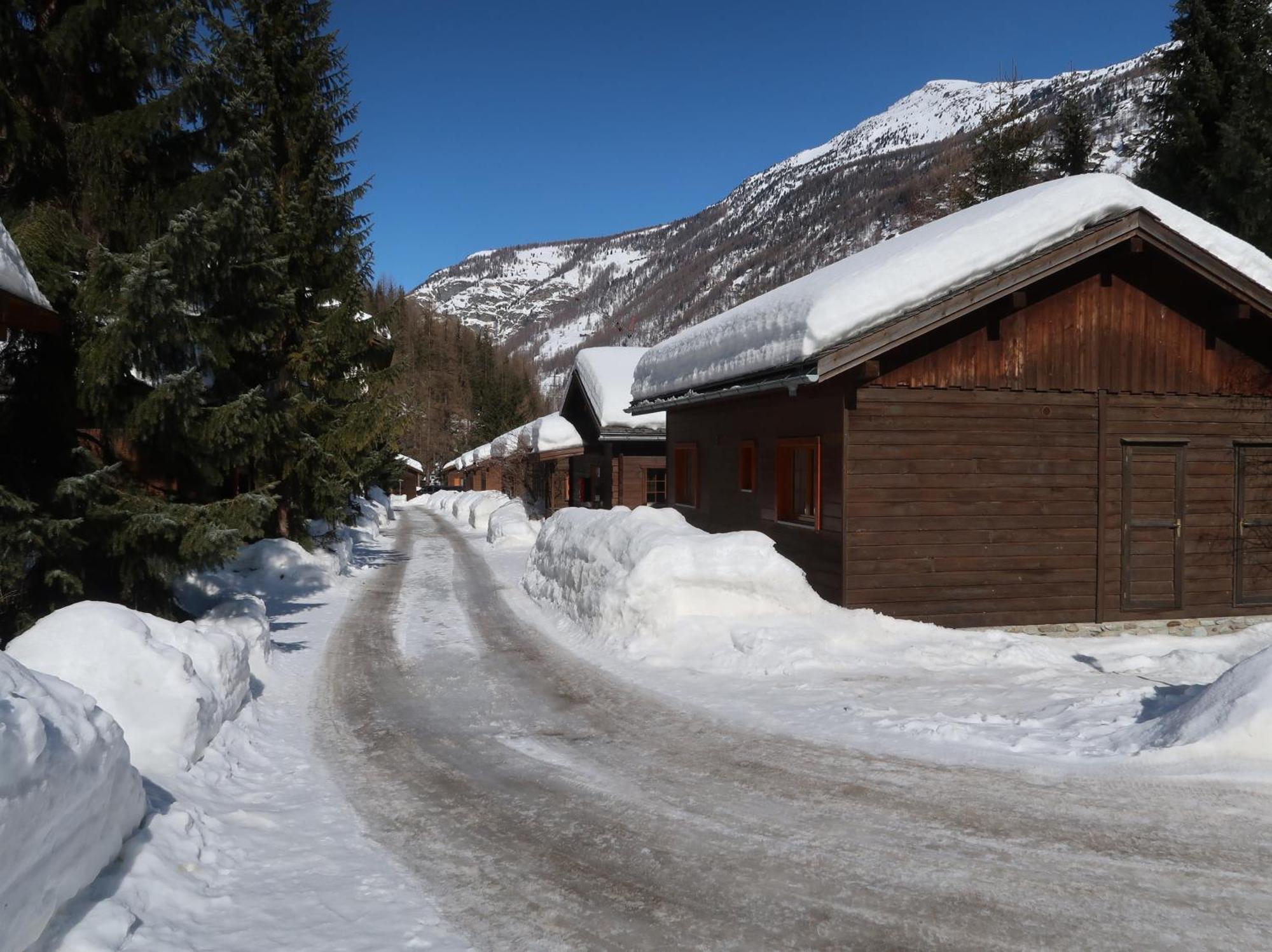 Residenz Edelweiss Saas320 Villa Exterior foto